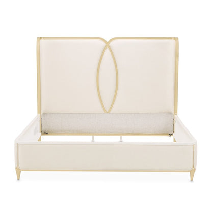 Scotts Square Eastern King Bed - Light Champagne