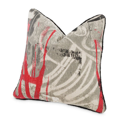 Uptown Downtown Bronx 19" Square Throw Pillow, Set of 2 - Firefly
