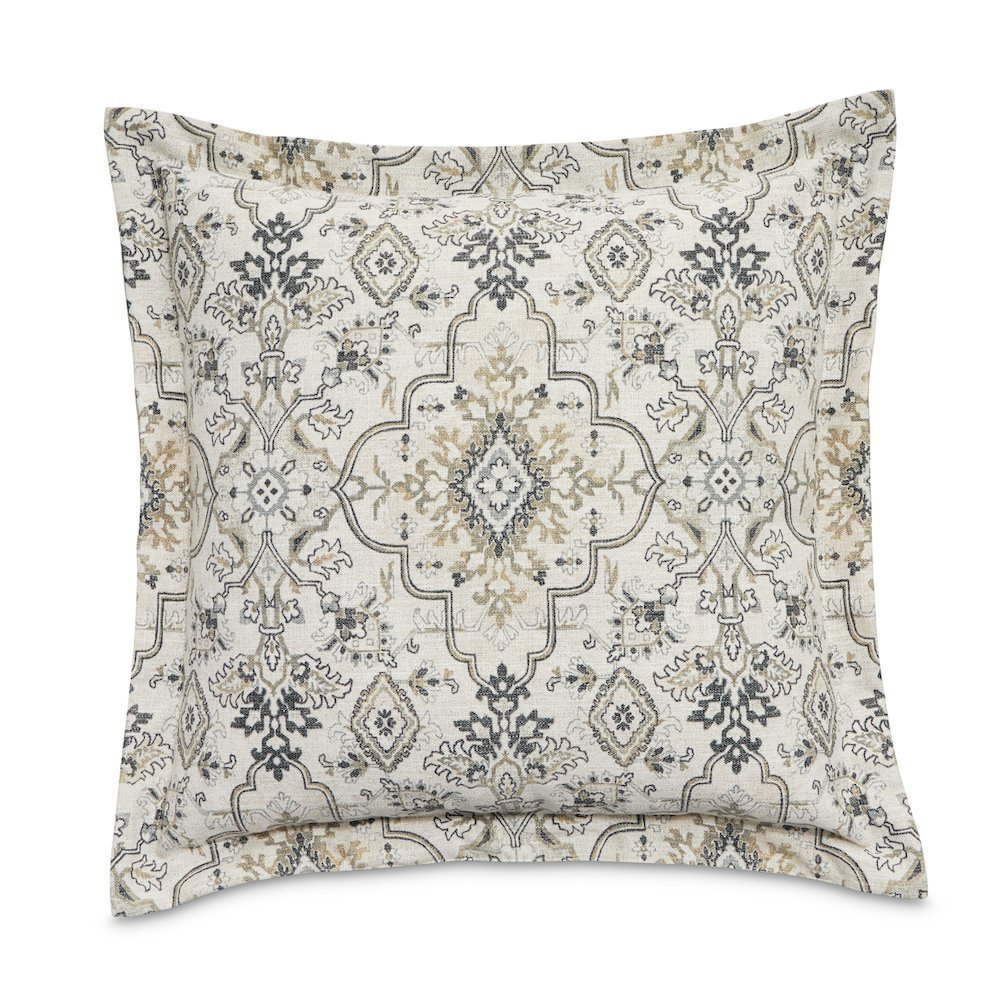 Moonbeam Powell 21" Square Pillow, Set of 2 - Natural