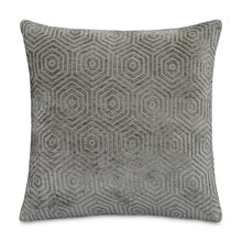 Explorer Sutter 19" Square Pillow, Set of 2 - Steel