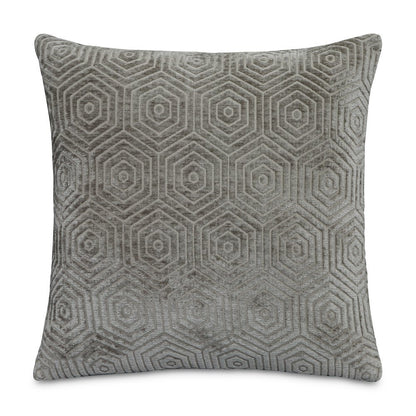 Explorer Sutter 19" Square Pillow, Set of 2 - Steel