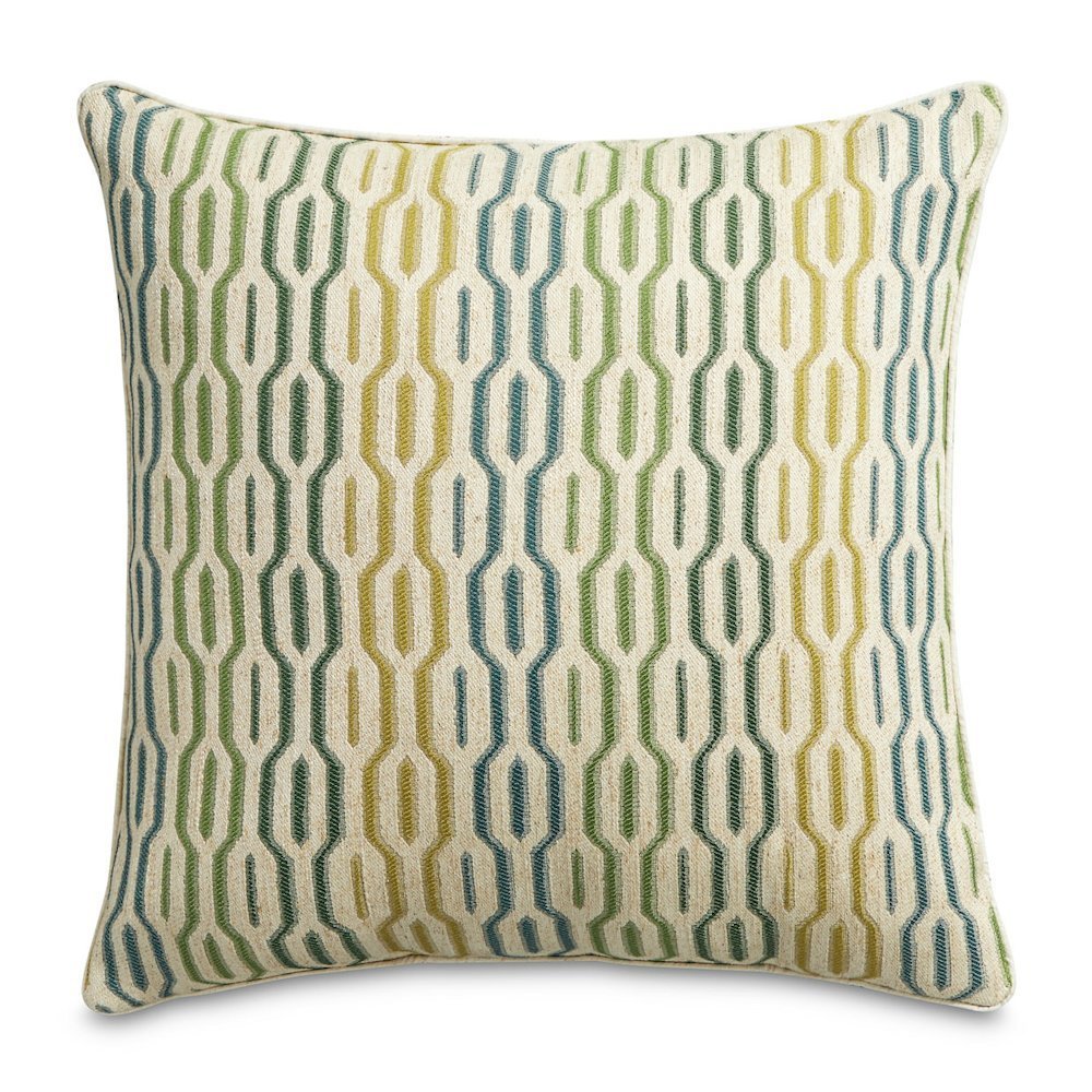 Eden Ashbury 19" Square Pillow, Set of 2 - Seagrass Green