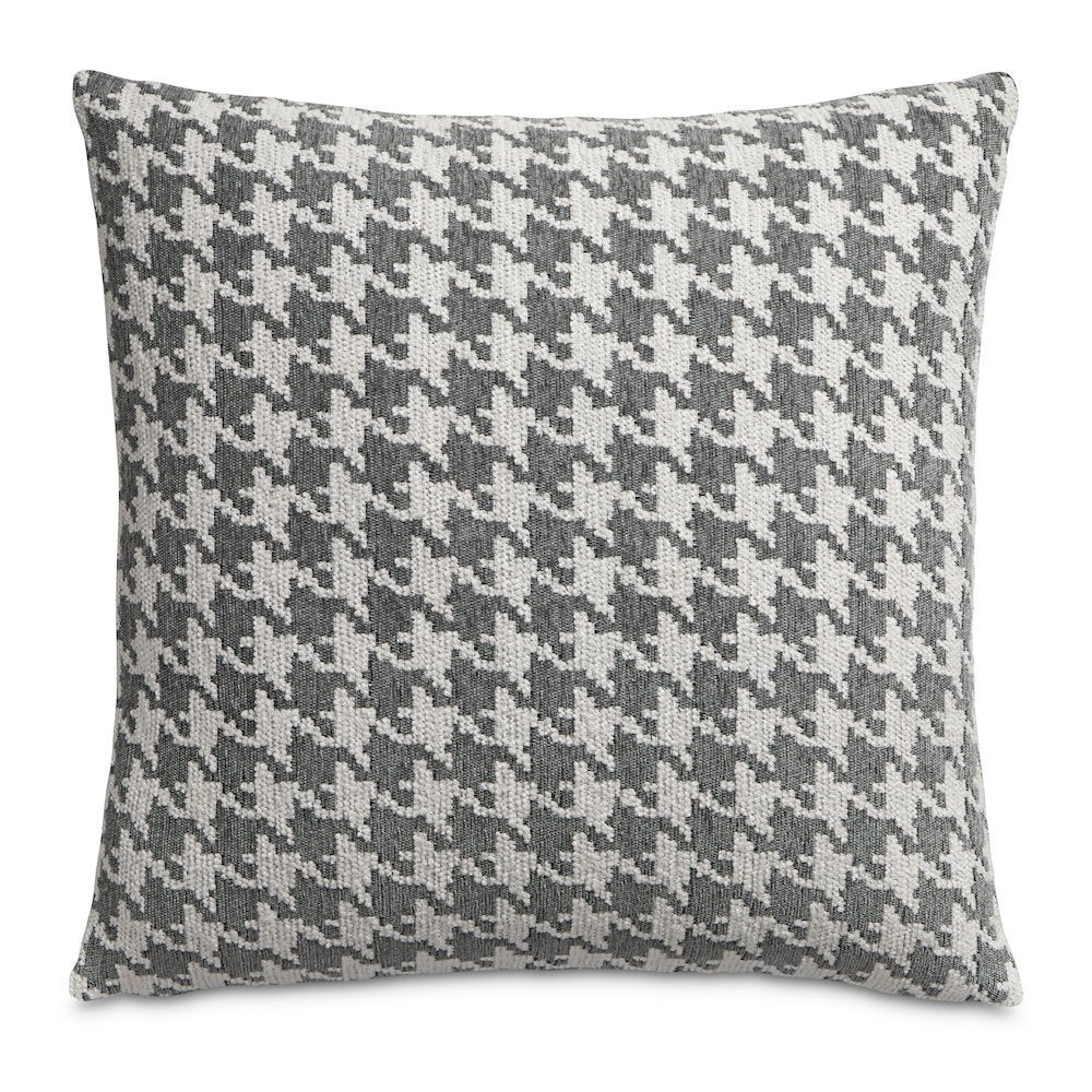 Moonbeam Georgia 21" Chenille Throw Pillow, Set of 2 - Dove Gray