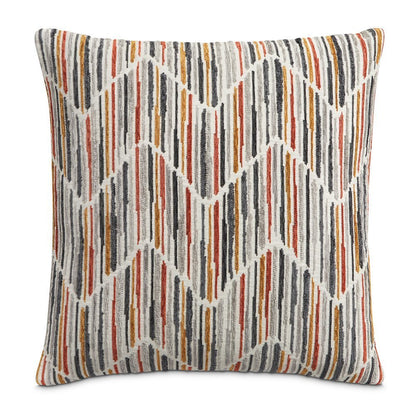 Sundance Augusta 19" Square Throw Pillow, Set of 2 - Spice