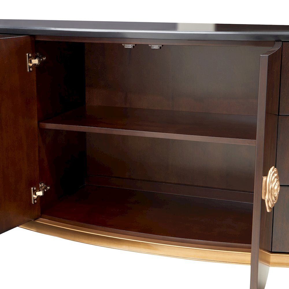 Camellia Field Dresser - Warm Pecan