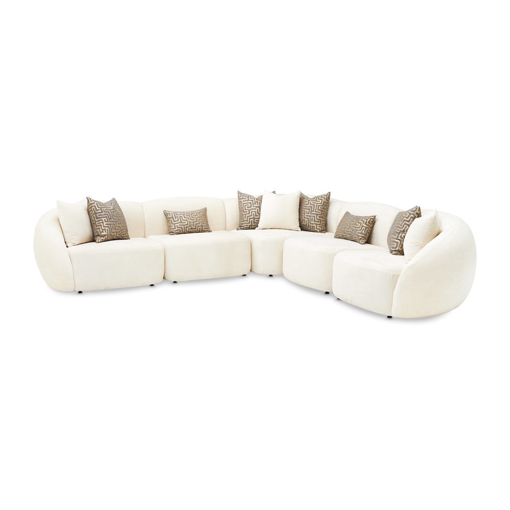 Le Montreaux 5-Piece Modular Sectional - Gardenia