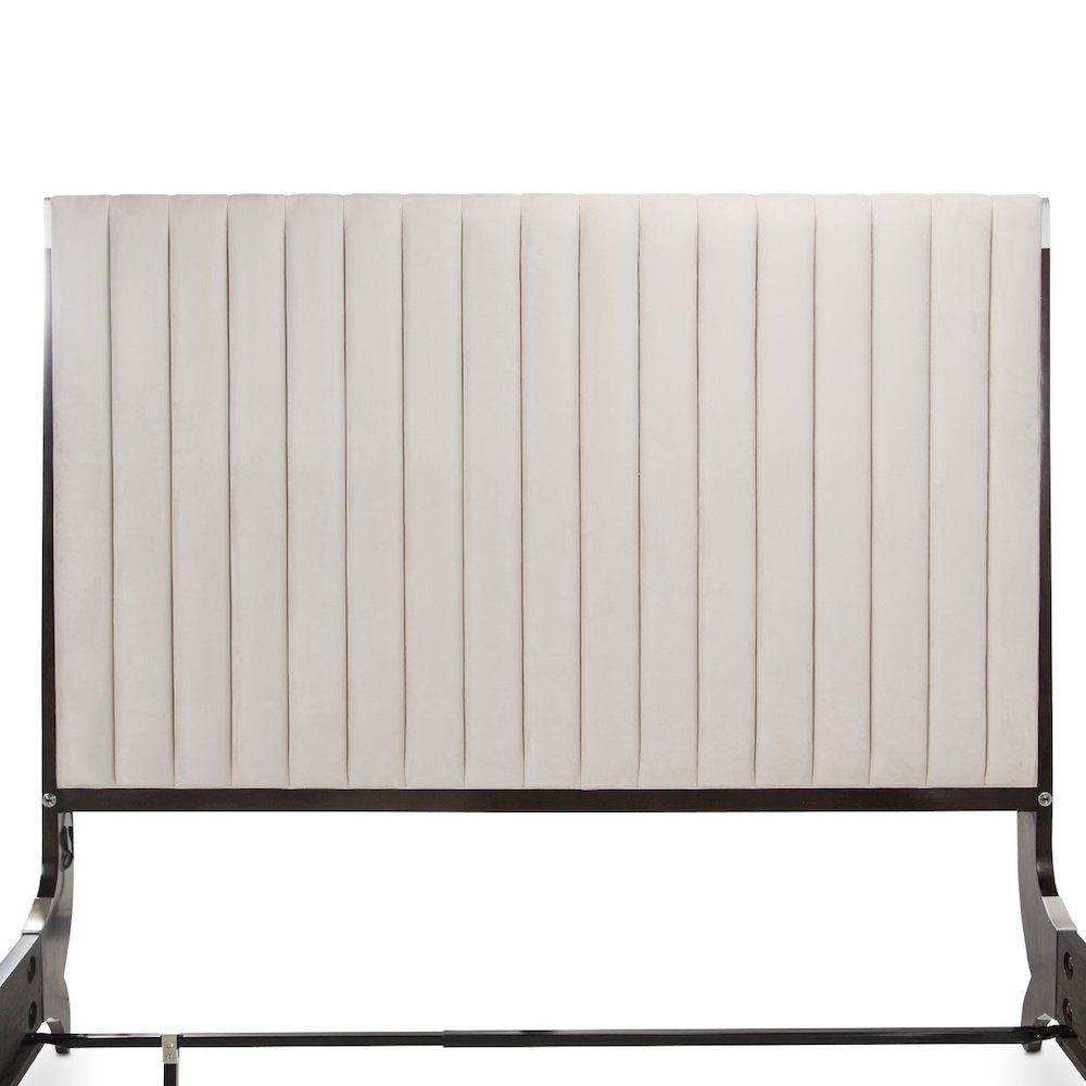 Paris Chic Eastern King Sleigh Bed - Espresso