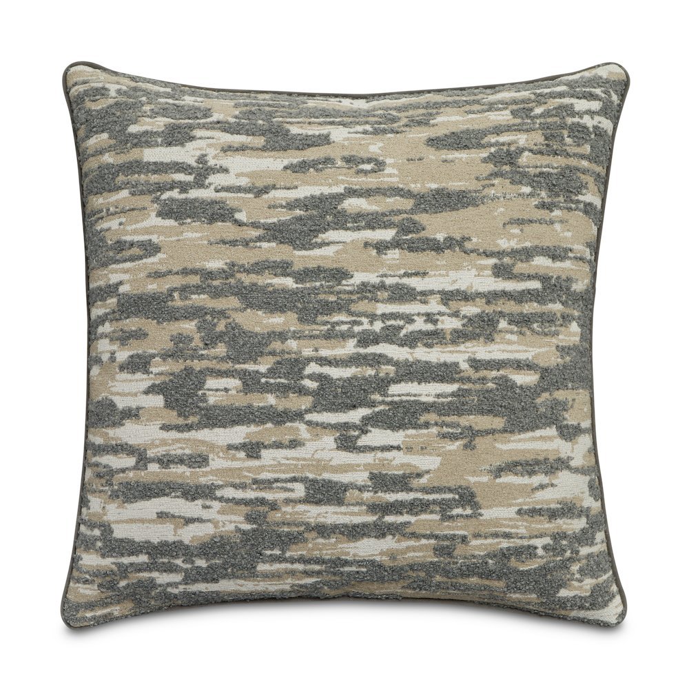 Moonbeam Tillman 20" Square Pillow, Set of 2 - Dove