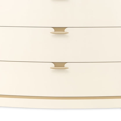 La Terrazza 5-Drawer Chest - Creamy Pearl