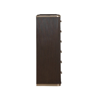 West Kensington Highboy Chest Medium Espresso