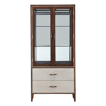 Houston Display Cabinet - Walnut