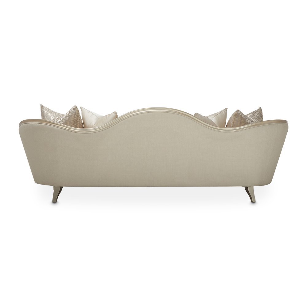 Velvet Sofa for Living Room – Elegant 3 Seater Couch, 100 Inch Design