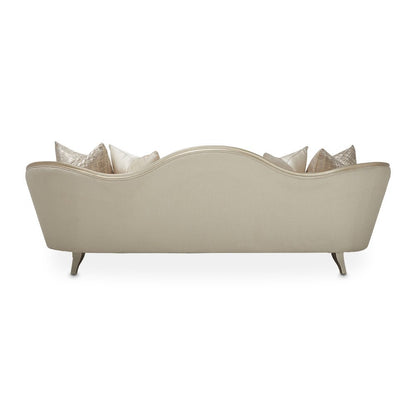 Velvet Sofa for Living Room – Elegant 3 Seater Couch, 100 Inch Design