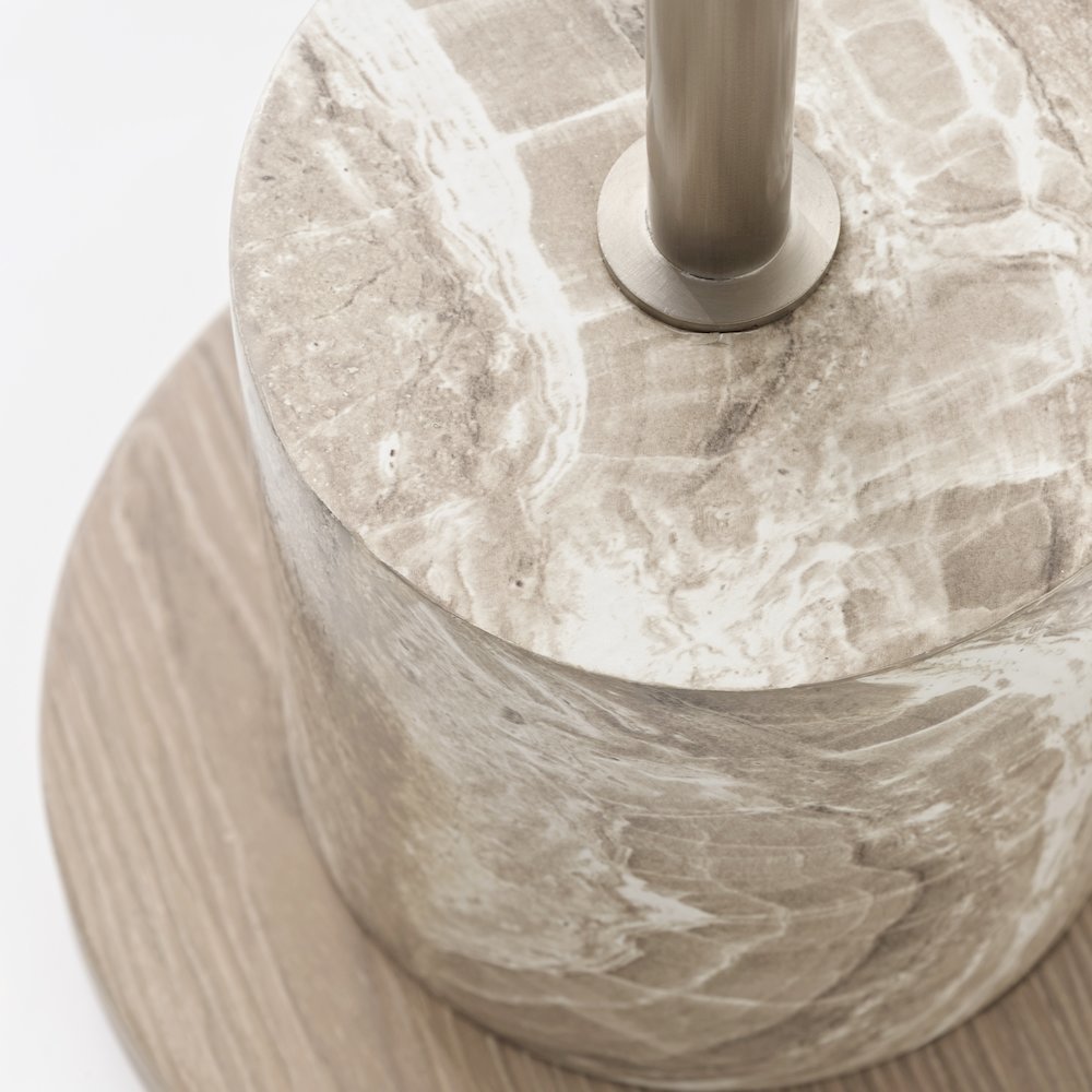 Lotus Bay Chairside Table - Sand