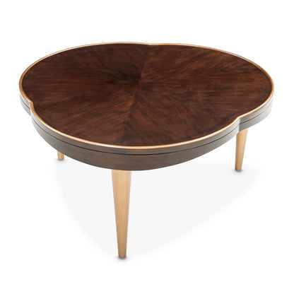 Camellia Field Cocktail Table - Warm Pecan