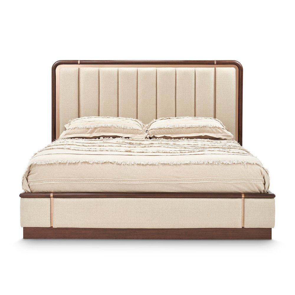 Mason Park King Lift Up Storage Bed - Umber