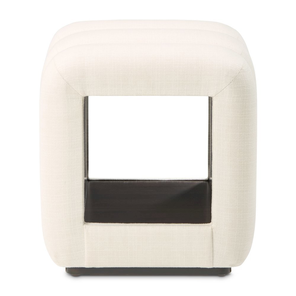 Belmont Place Vanity Bench - Cream/Espresso