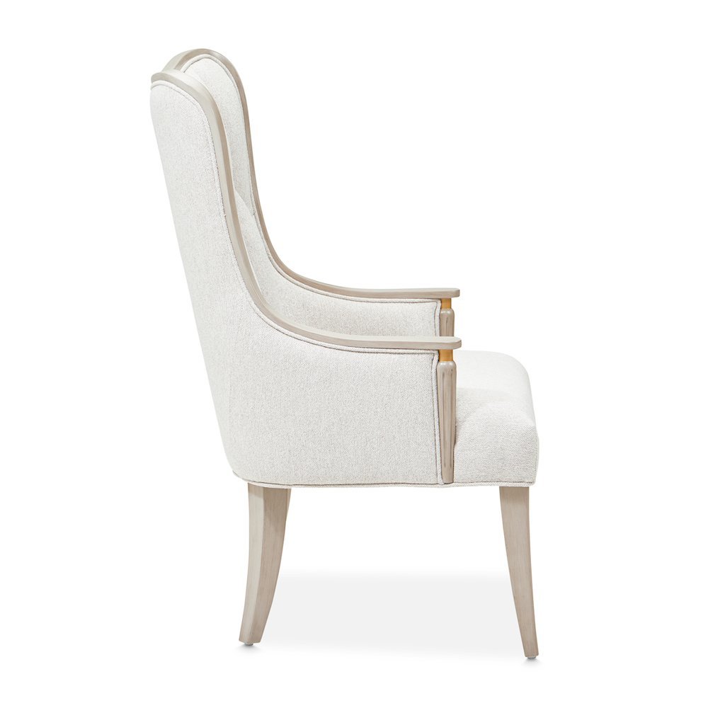 St. Charles Dining Arm Chair - Dove Gray Set of 2