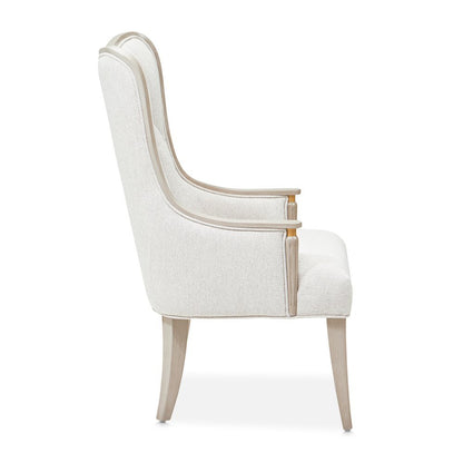 St. Charles Dining Arm Chair - Dove Gray Set of 2