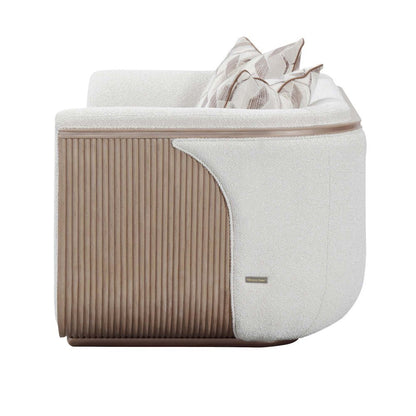 West Kensington Loveseat - Buff/Seal Salt Caramel