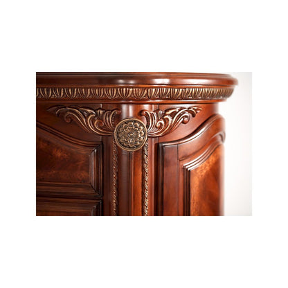 Cortina 6-Drawer Chest - Honey Walnut