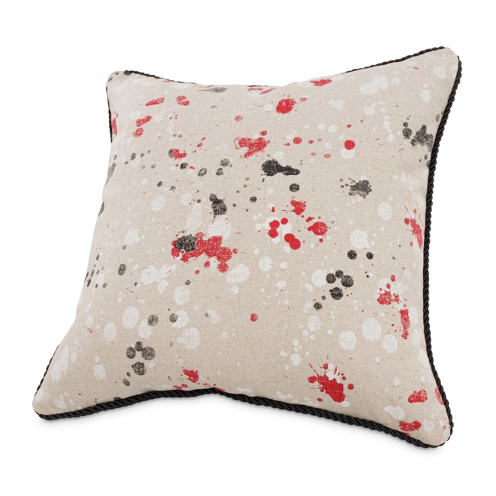 Uptown Downtown Daze 19" Square Throw Pillow, Set of 2 - Firefly