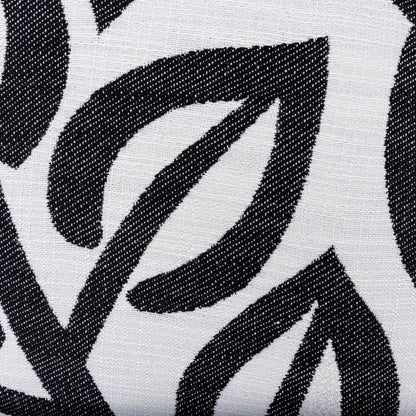 Uptown Downtown Ardent 20" Square Throw Pillow, Set of 2 - Black/White