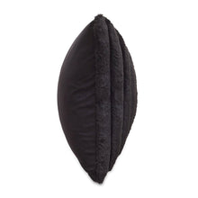 Parker 20" Square Throw Pillow - Onyx