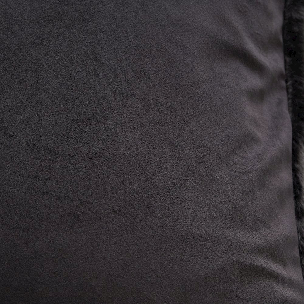 Parker 20" Square Throw Pillow - Onyx