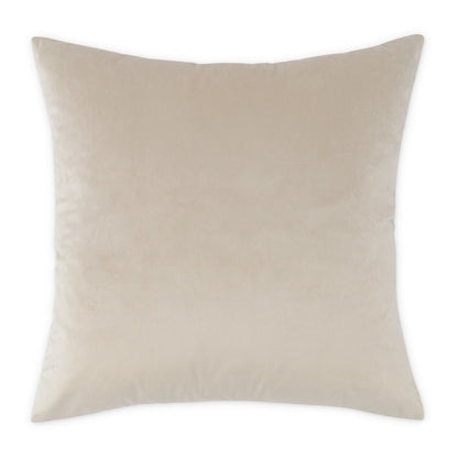 GLAMtastic Infinity 21" Pieced Pillow, Set of 2 - Cream/Gold