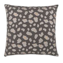 Explorer Simba 22" Square Throw Pillow, Set of 2 - Charcoal Gray
