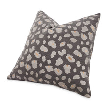 Explorer Simba 22" Square Throw Pillow, Set of 2 - Charcoal Gray