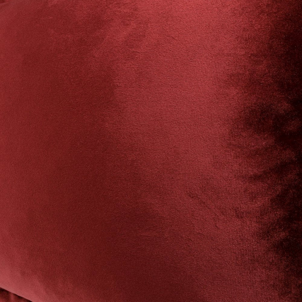 Conner 13" x 22" Oblong Velvet Pillow, Set of 2 - Sangria