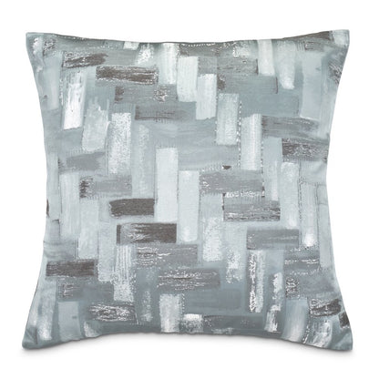 GLAMtastic Lexi 21" Square Pillow, Set of 2 - Mineral