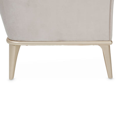 Beige Velvet Sofa for Living Room – Elegant 3 Seater 100 Inch Couch
