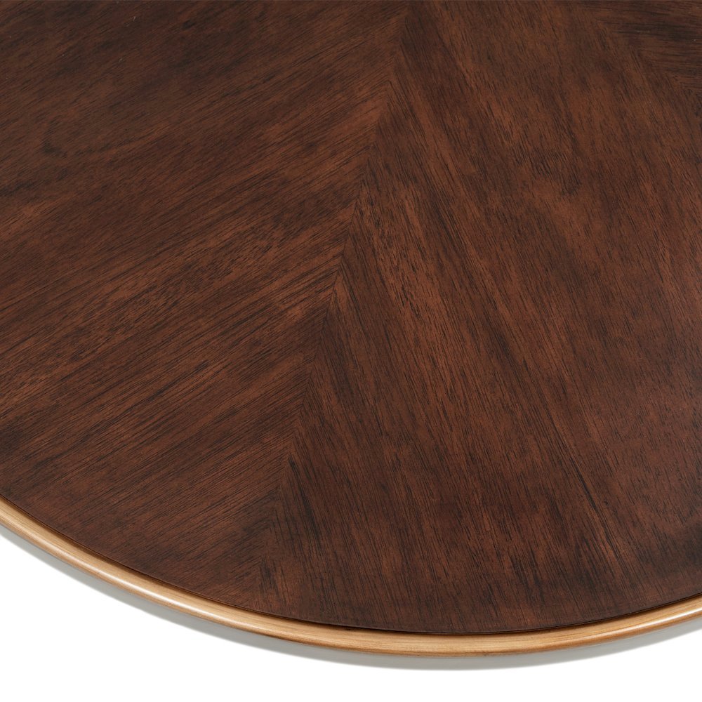 Camellia Field Cocktail Table - Warm Pecan