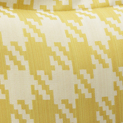 Newport Yates 24" Houndstooth Throw Pillow, Set of 2 - Lemon Yellow