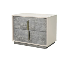 Pavira 2-Drawer Nightstand - Stone