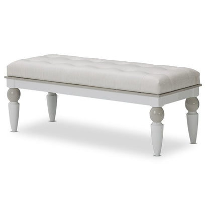 Sky Tower Bedside Bench - Cloud White