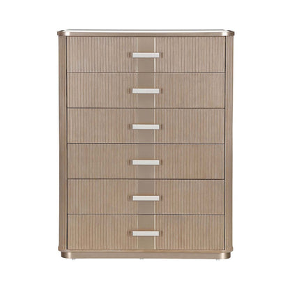 West Kensington Highboy Chest - Sea Salt Caramel