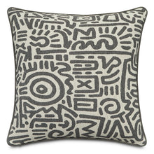 Explorer Halsey 19" Square Pillow, Set of 2 - Slate