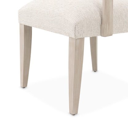 Lotus Bay Dining Arm Chair - Tusk/Sand