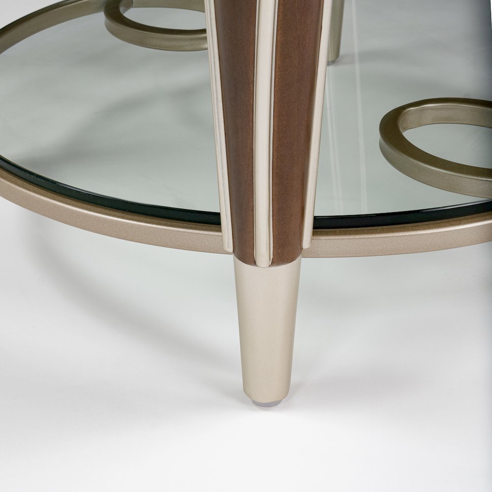 Villa Cherie End Table - Hazelnut