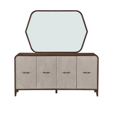Houston Sideboard with Mirror - Walnut