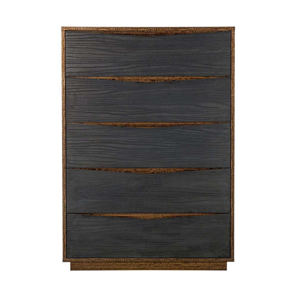 Kayner 5-Drawer Chest - Charcoal