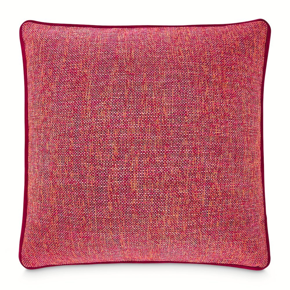 Boho DeAnza  20" Square Pillow, Set of 2 - Berry