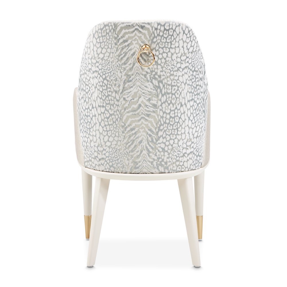 Lisbon Dining Arm Chair - Silken Matte Cream Qty 1