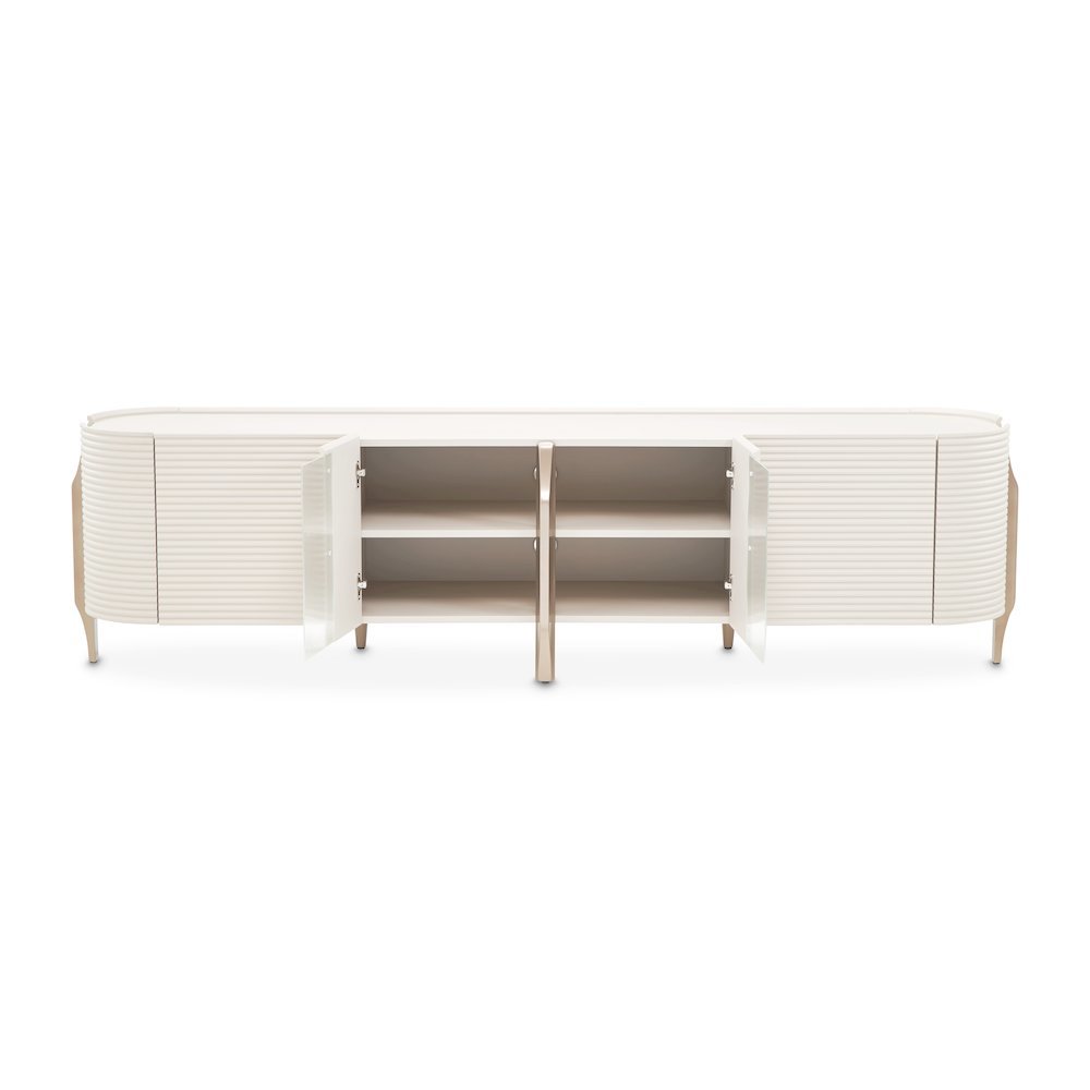 Mod Dream Media Cabinet - Rich Champagne