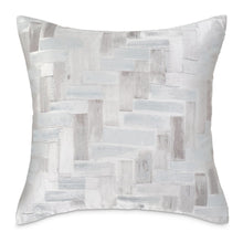 GLAMtastic Lexi 21" Square Pillow, Set of 2 - Spa