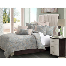 Debonair 10-Piece King Comforter Set - Mist
